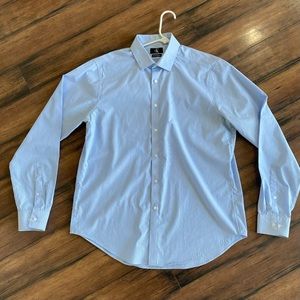 Calvin Klein Slim Fit Blue Men’s Dress Shirt 17 36 37